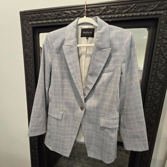 Lafayette 148 wool and cashmere jacket Size 8 - Picture 1 of 7